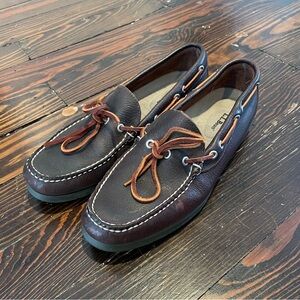 L.L. Bean Dark Brown Camp Moc
